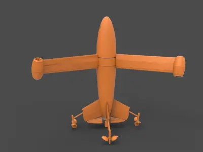 Focke-Wulf Triebflgel 3D print model