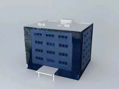 Social Lubrizol France Headquarters Free 3D model