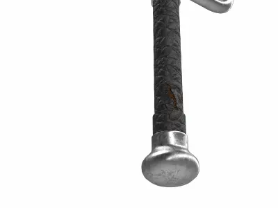sai weapon 01  3D model