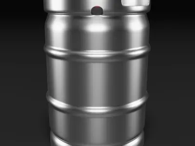 Beer Keg 3D model get