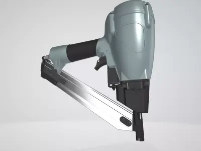 metabo NR 38AK Strap Tite Nailer Instruction Manual Low-poly 3D model