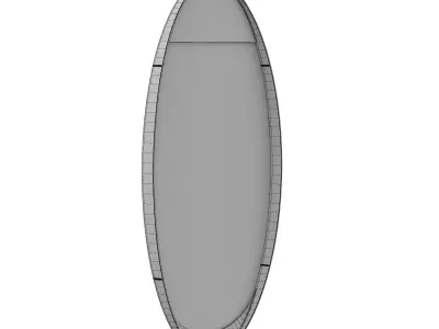 Eluard E Mirror 3D model