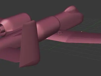 A-10 Thunderbolt II 3D print model