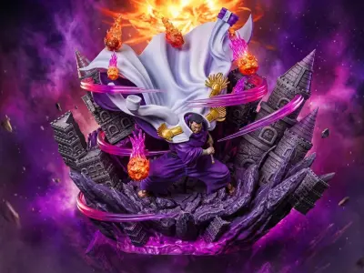 ADMIRAL FUJITORA ISSHO DIORAMA - One piece - Split part 3D print model