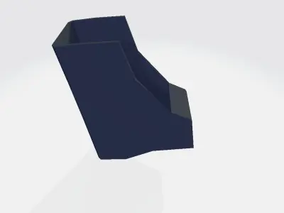 Gun Holster Low-poly 3D model