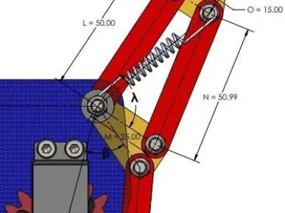 Smart Pipe Gripper Low-poly 3D model