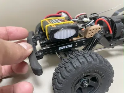 LCG SHOCK MOUNT FOR FMS FCX18 3D print model