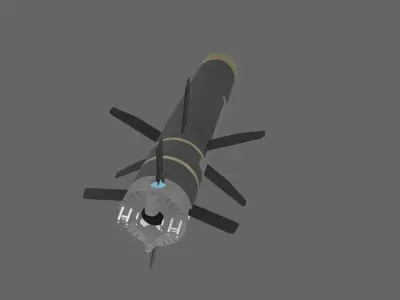 FGM-148 Missile Model 3D model