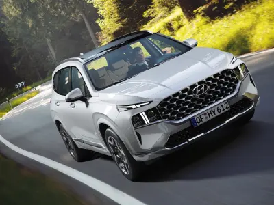 2021 Hyundai Santa Fe 3D model purchase