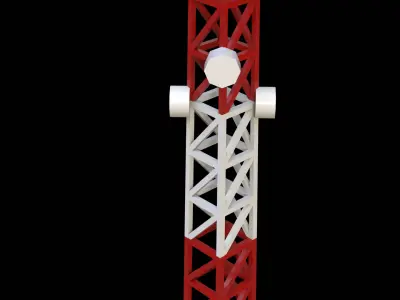 Tower Low-poly 3D model purchase