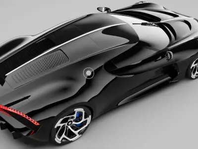 Bugatti La Voiture Noire 3D model