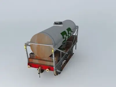 BP TANKER No. 7005 Free 3D model