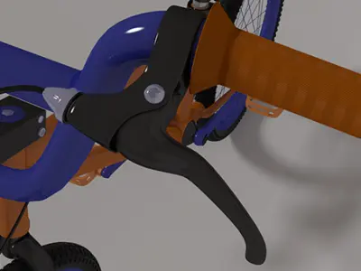 BMX Rigged 3D model