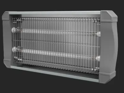 Ultraviolet Sterilization Germicidal UV Hand Lamps  3D model