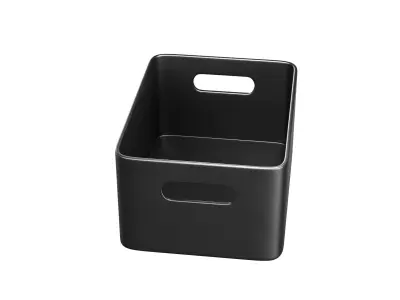 Metal Storage Bin Free 3D model