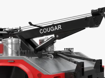  USA Cougar Century Wrecker Body Assembly Red 