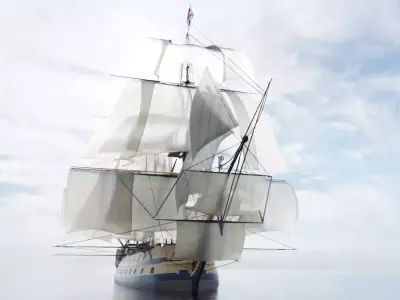 HMS Ship - Pirate Collection 3D Model Pack