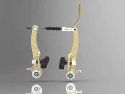 BIKE V-BRAKE Free 3D model