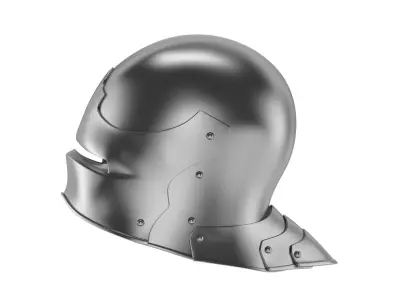 Medieval Helmet 10 3D model