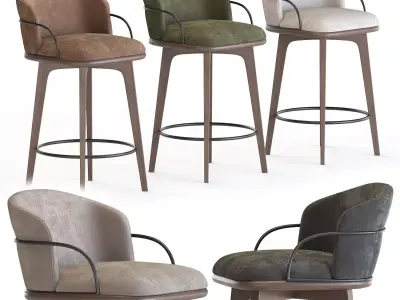 ARVEN BAR STOOL 3D model purchase