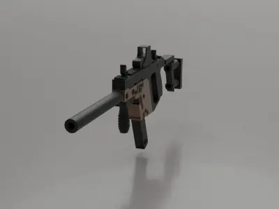 Kriss Vector 3D model 3