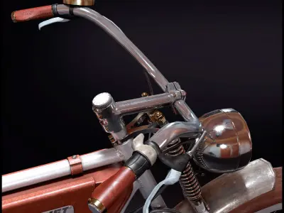 Ascot Italjet Electric Bike 3D model