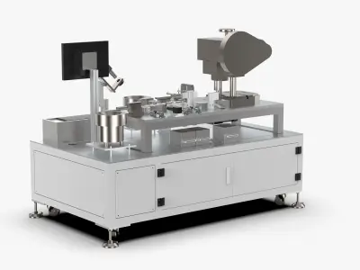 Automatic  Electronic Lock Assembly Machine 3D model