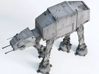 Star Wars Imperial AT-AT Walker Free 3D model