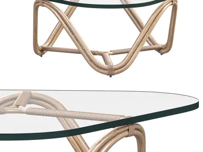 MANAU COCKTAIL TABLE by Baker MCGUIRE 3D model