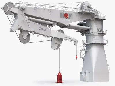 Great Ship Crane NOV 1 3D model