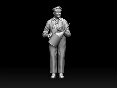 MECHANIC 3D print model 2