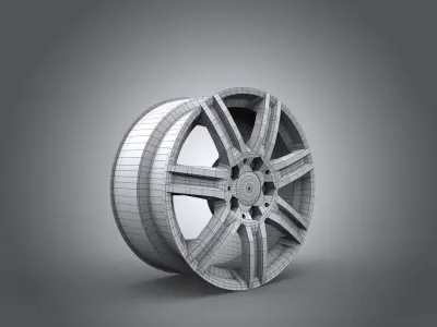 Rim Mercedes-Benz Code R75 3D model