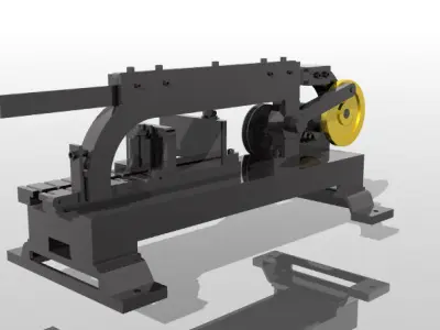 Sawing machines Free 3D model