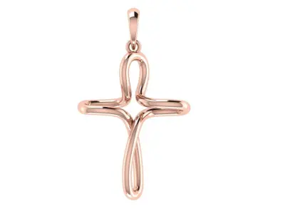 CROSS PENDANT CR170 3D print model