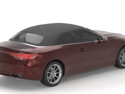 Generic Convertible 01 3D model