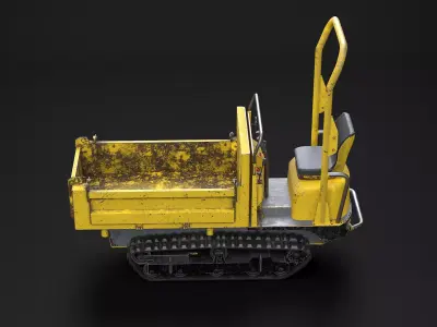 Yanmar C-12R Used 3D model