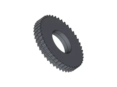 Hypocycloid Gear 3D model