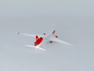 Plane of tam Free 3D model