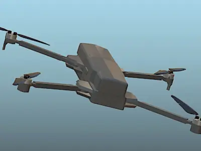 Ruko F11GIM2 Drone - High Poly 3D Model Free 3D model