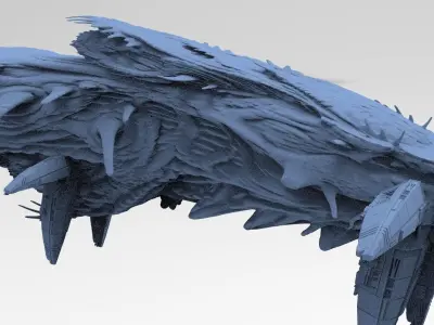 Genma Airship 9 3D model