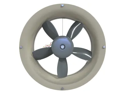SIEMENS EXTRACTOR FAN 3D model