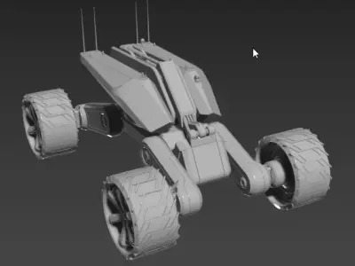 RTS Constraction Dozer 3D model