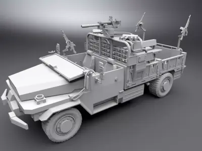 ACMAT VLRA TDN Scale model 3D print model