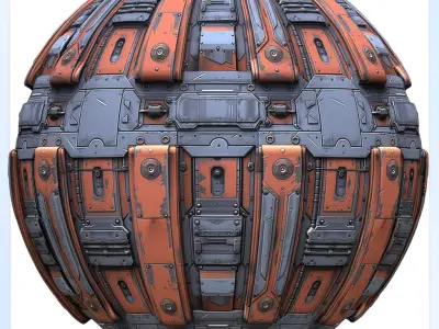 Sci-FI Seamless Texture Texture 29