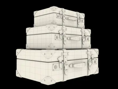 Suitcase 3D model