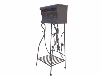 Delivery Box Mail Box 3D model