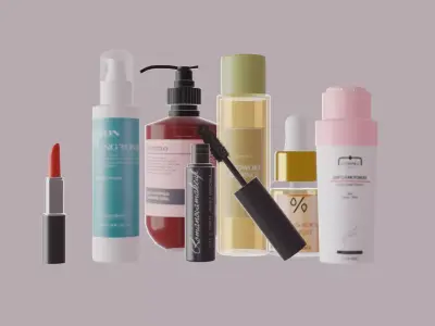 Cosmetics Low-poly 3D model