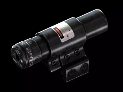 AAA JG8 Laser Sight Game Ready PBR Low-poly 3D model