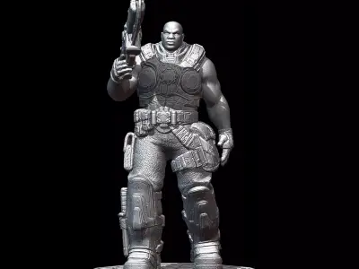 AUGUSTUS COLE TRAIN - GEARS OF WAR 3D print model