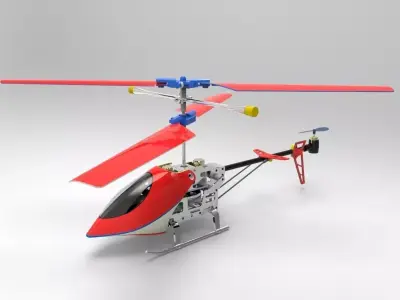 Toy Helicopter 3D model order